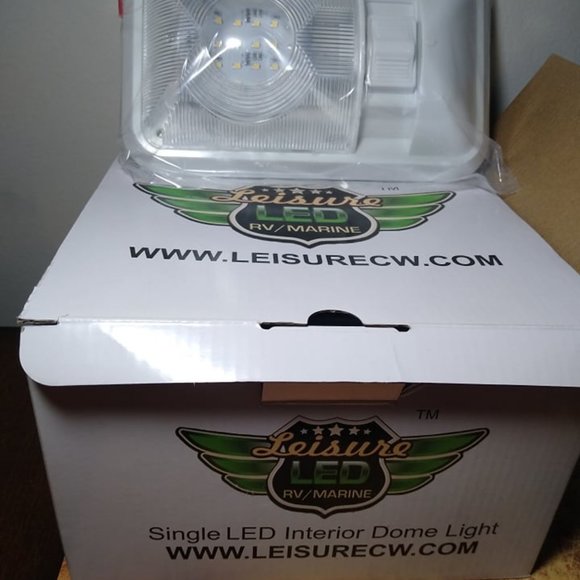 5 Pack Leisure Time RV/Marine Dome Lights NEW - Picture 2 of 5